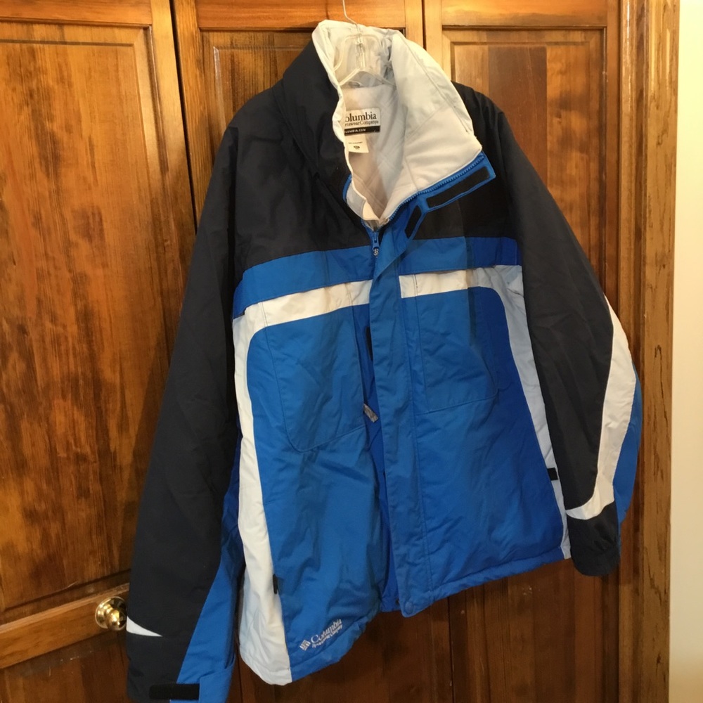 Columbia ski/winter jacket, XXL, NWT, inner wet protection pocket, snow stop